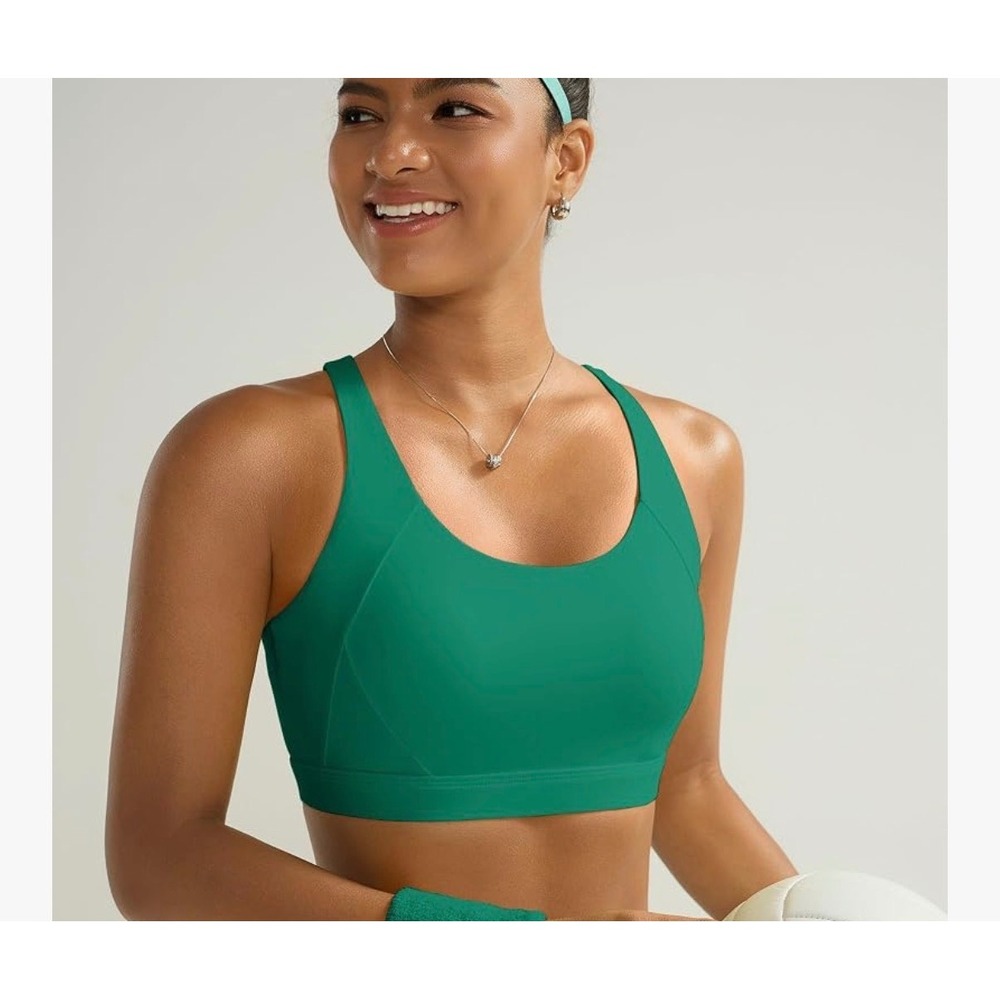 RUNNING GIRL High Support Sports Bra – Bright Green – Women's Small – NWT